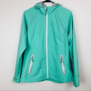 Free Country Reflective Strip Active Rain Jacket M